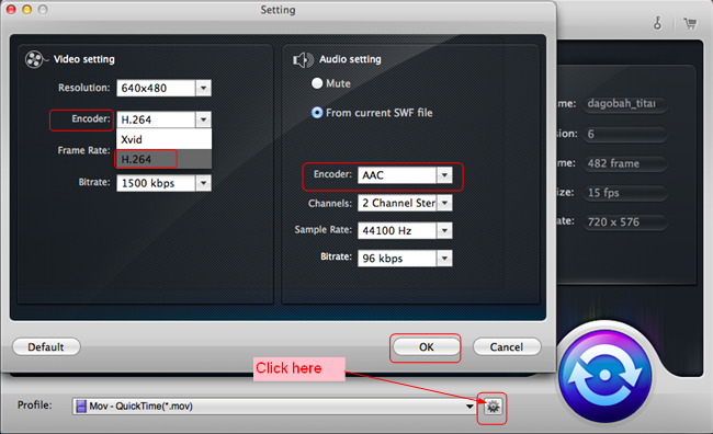 Customize MOV for iMovie Customize MOV for iMovie